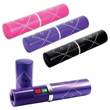 Defense Divas® Stun Guns Rhinestone Perfume Bottle 3.5 Million Volt Flashlight Stun Gun